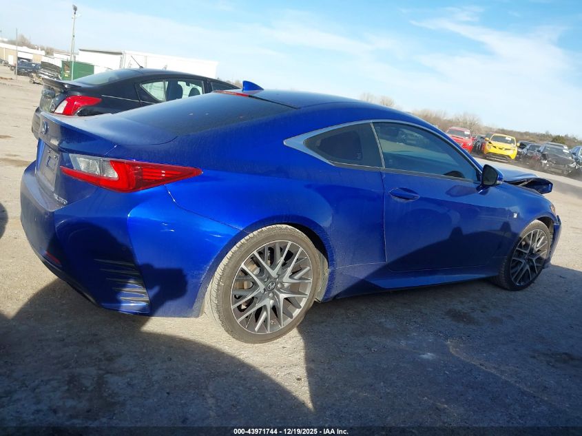 2016 Lexus Rc 350 VIN: JTHHE5BC3G5013698 Lot: 43971744