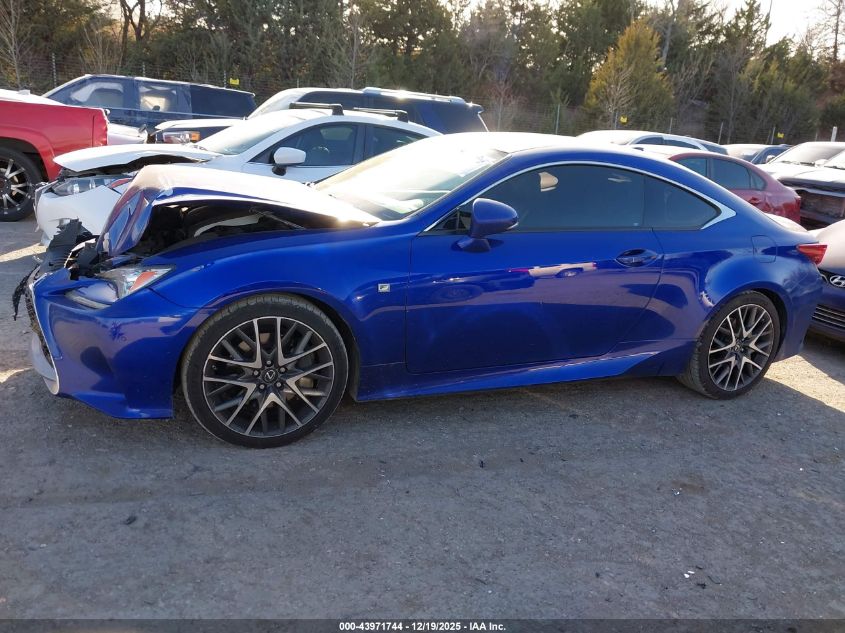 2016 Lexus Rc 350 VIN: JTHHE5BC3G5013698 Lot: 43971744