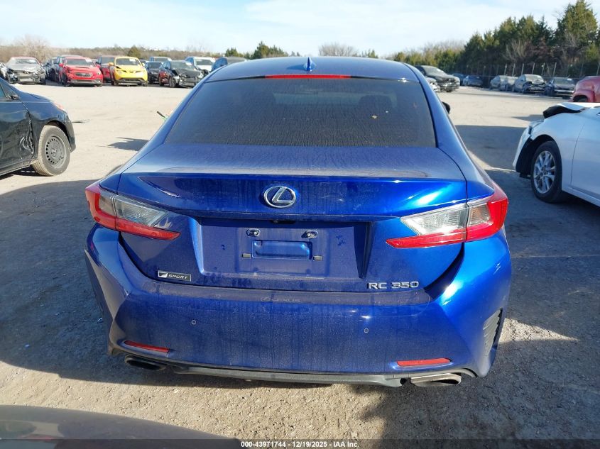 2016 Lexus Rc 350 VIN: JTHHE5BC3G5013698 Lot: 43971744