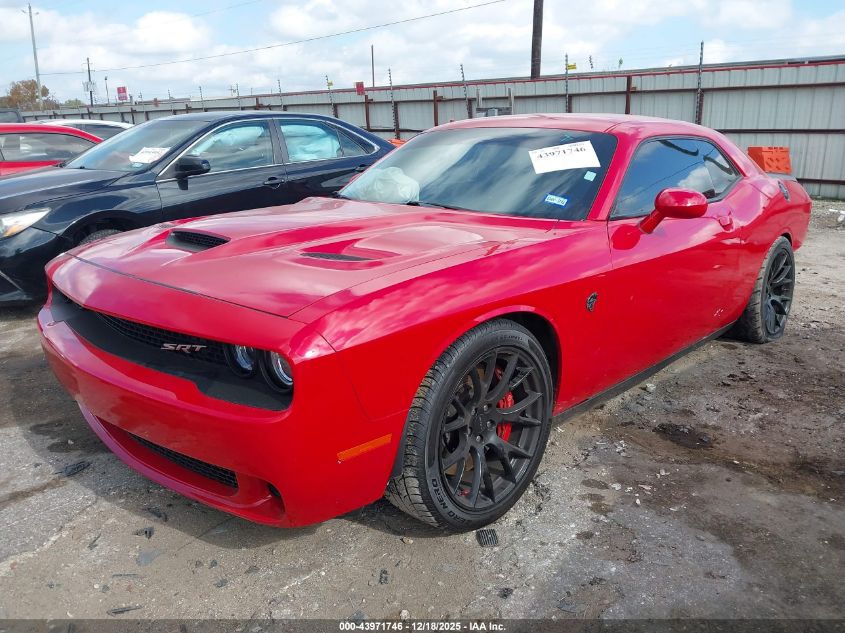 2016 Dodge Challenger Srt Hellcat VIN: 2C3CDZC94GH262985 Lot: 43971746