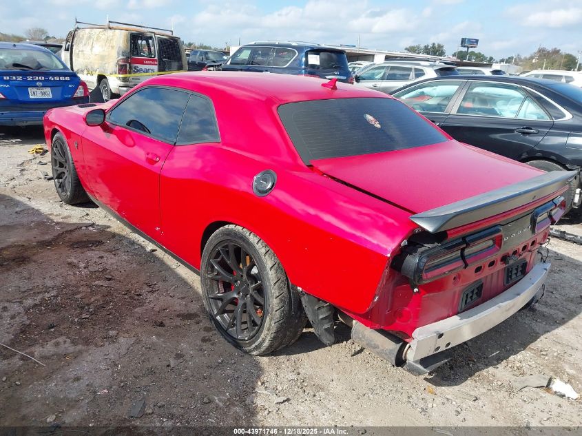 2016 Dodge Challenger Srt Hellcat VIN: 2C3CDZC94GH262985 Lot: 43971746