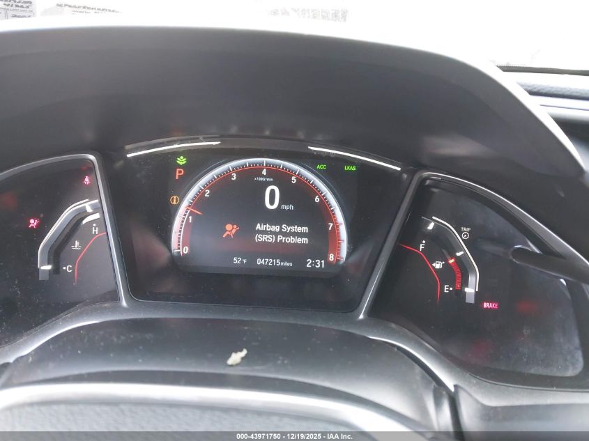 2021 Honda Civic Sport VIN: 2HGFC2F80MH519529 Lot: 43971750