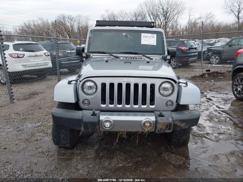 2017 Jeep Wrangler Unlimited Sahara 4X4 VIN: 1C4BJWEG7HL573339 Lot: 43971755