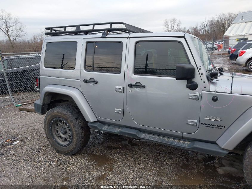 2017 Jeep Wrangler Unlimited Sahara 4X4 VIN: 1C4BJWEG7HL573339 Lot: 43971755