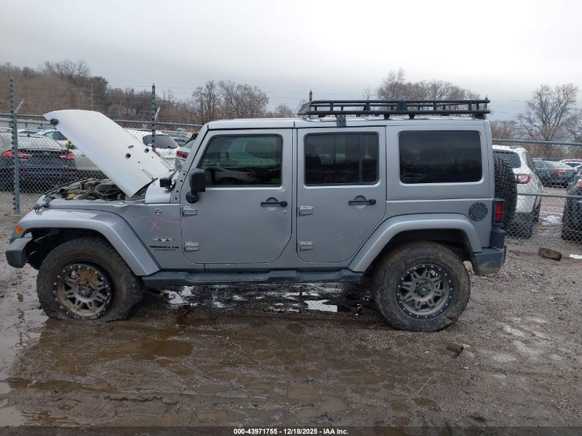 2017 Jeep Wrangler Unlimited Sahara 4X4 VIN: 1C4BJWEG7HL573339 Lot: 43971755