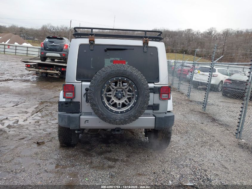 2017 Jeep Wrangler Unlimited Sahara 4X4 VIN: 1C4BJWEG7HL573339 Lot: 43971755