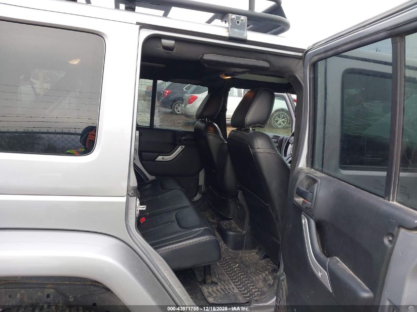 2017 Jeep Wrangler Unlimited Sahara 4X4 VIN: 1C4BJWEG7HL573339 Lot: 43971755