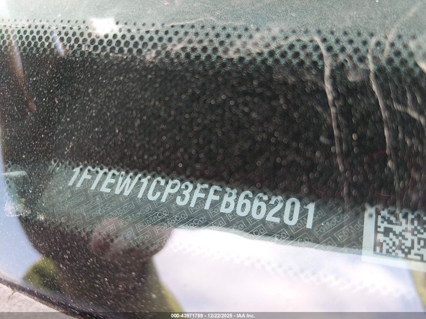 2015 Ford F-150 Xlt VIN: 1FTEW1CP3FFB66201 Lot: 43971759