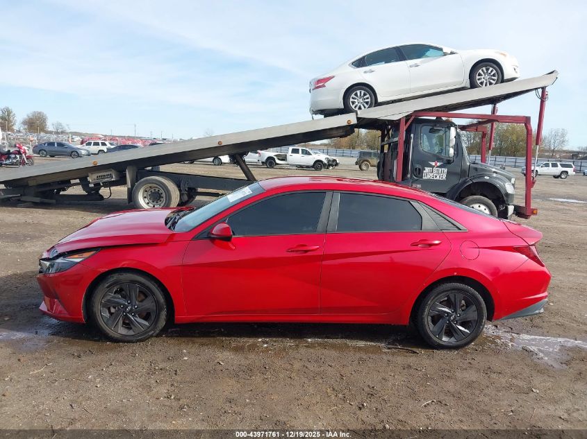 2021 Hyundai Elantra Sel VIN: 5NPLM4AG2MH008517 Lot: 43971761