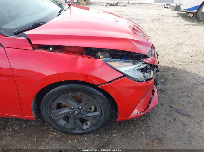 2021 Hyundai Elantra Sel VIN: 5NPLM4AG2MH008517 Lot: 43971761