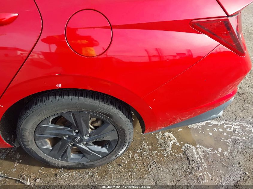 2021 Hyundai Elantra Sel VIN: 5NPLM4AG2MH008517 Lot: 43971761