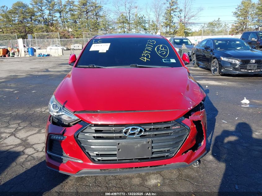 2018 Hyundai Elantra Sport VIN: KMHD04LB7JU612045 Lot: 43971773