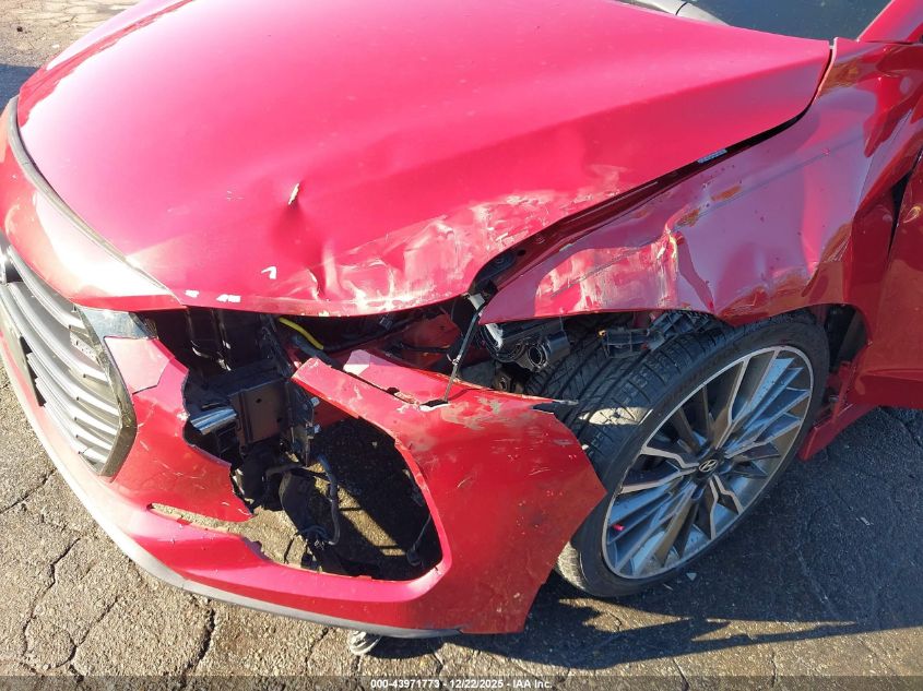 2018 Hyundai Elantra Sport VIN: KMHD04LB7JU612045 Lot: 43971773