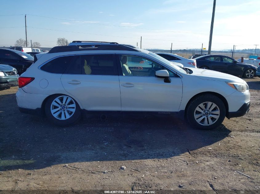 2016 Subaru Outback 2.5I Premium VIN: 4S4BSACC6G3258574 Lot: 43971788