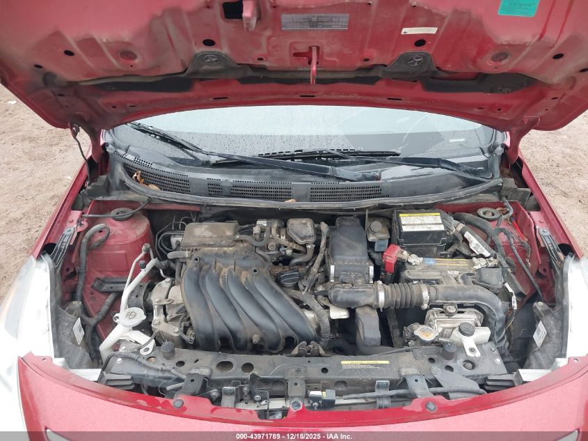 2016 Nissan Versa 1.6 S/1.6 S+/1.6 Sl/1.6 Sv VIN: 3N1CN7AP0GL809033 Lot: 43971789