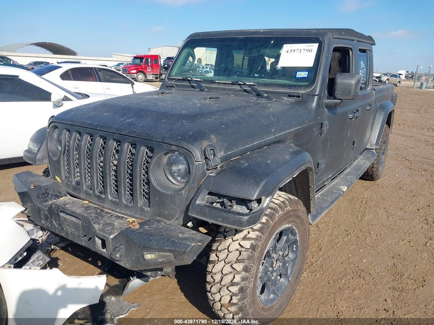 VIN 1C6HJTFG0PL541829 2023 JEEP GLADIATOR HIGH ALTITUDE 4X4