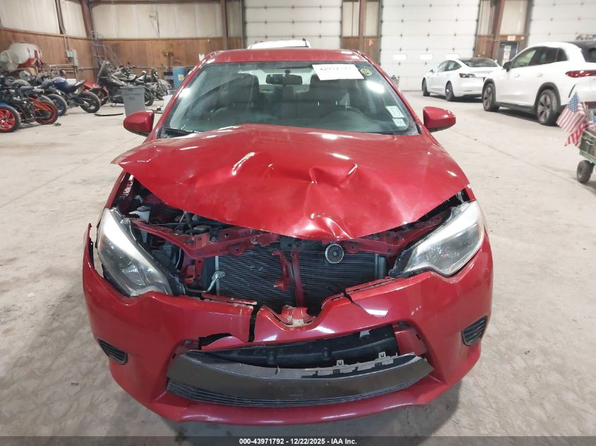 2016 Toyota Corolla Le VIN: 2T1BURHE6GC702020 Lot: 43971792