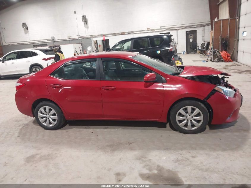 2016 Toyota Corolla Le VIN: 2T1BURHE6GC702020 Lot: 43971792