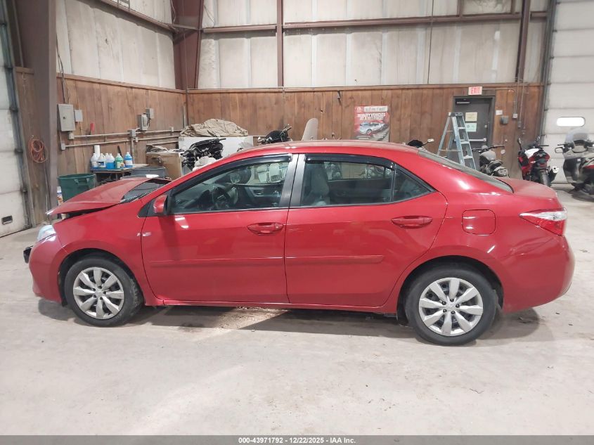 2016 Toyota Corolla Le VIN: 2T1BURHE6GC702020 Lot: 43971792