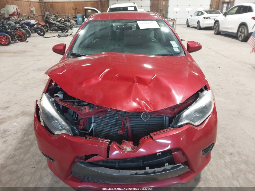 2016 Toyota Corolla Le VIN: 2T1BURHE6GC702020 Lot: 43971792