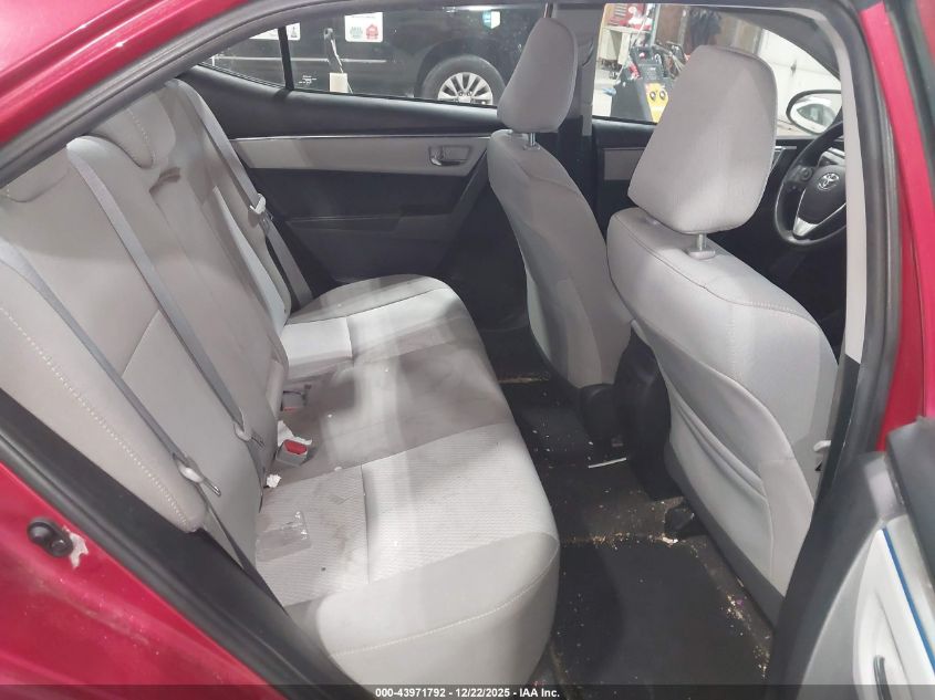 2016 Toyota Corolla Le VIN: 2T1BURHE6GC702020 Lot: 43971792