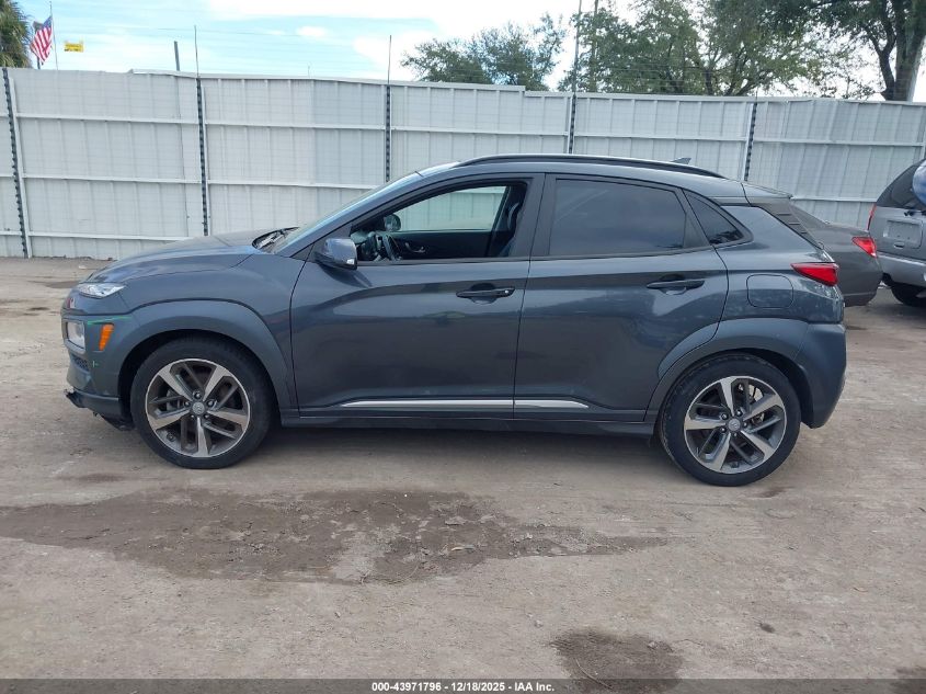 2021 Hyundai Kona Limited VIN: KM8K33A53MU744021 Lot: 43971796