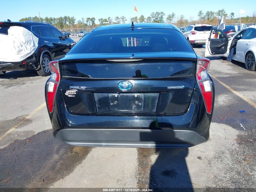 2018 Toyota Prius One VIN: JTDKBRFU8J3075224 Lot: 43971811