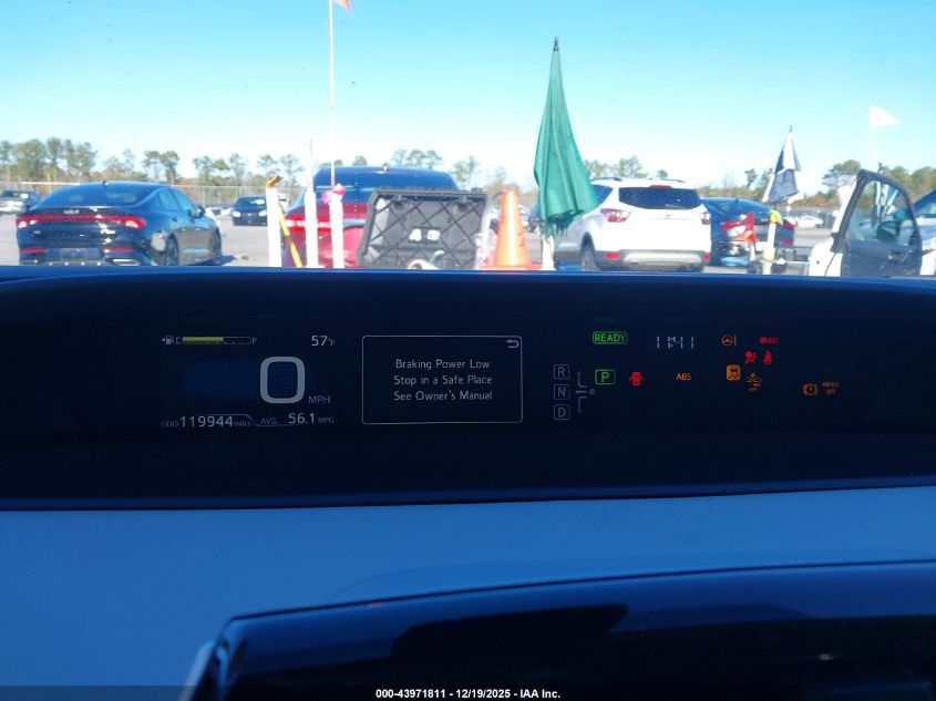 2018 Toyota Prius One VIN: JTDKBRFU8J3075224 Lot: 43971811