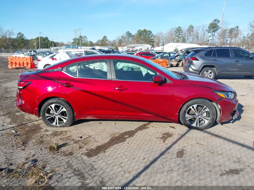 2021 Nissan Sentra Sv Xtronic Cvt VIN: 3N1AB8CV1MY317188 Lot: 43971824