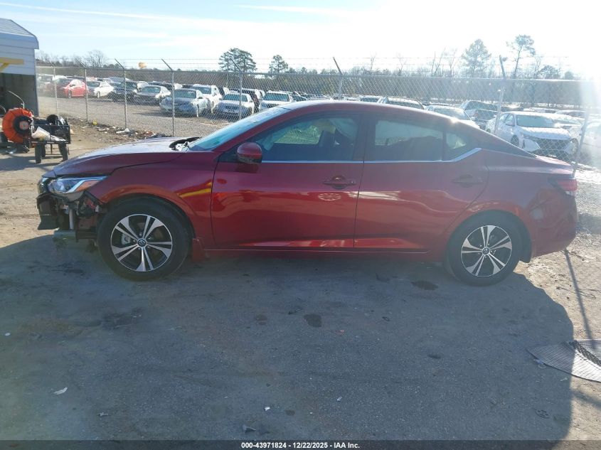 2021 Nissan Sentra Sv Xtronic Cvt VIN: 3N1AB8CV1MY317188 Lot: 43971824