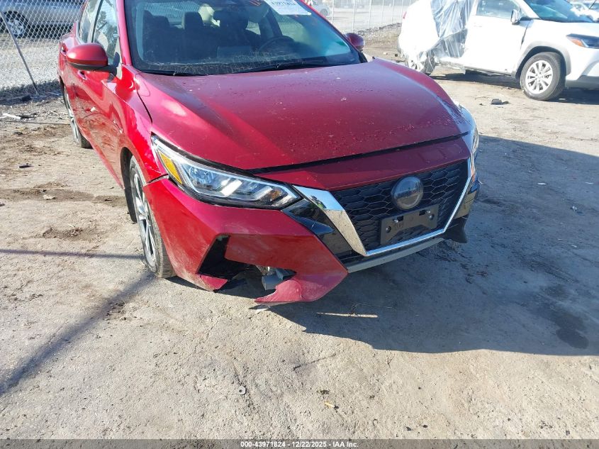 2021 Nissan Sentra Sv Xtronic Cvt VIN: 3N1AB8CV1MY317188 Lot: 43971824