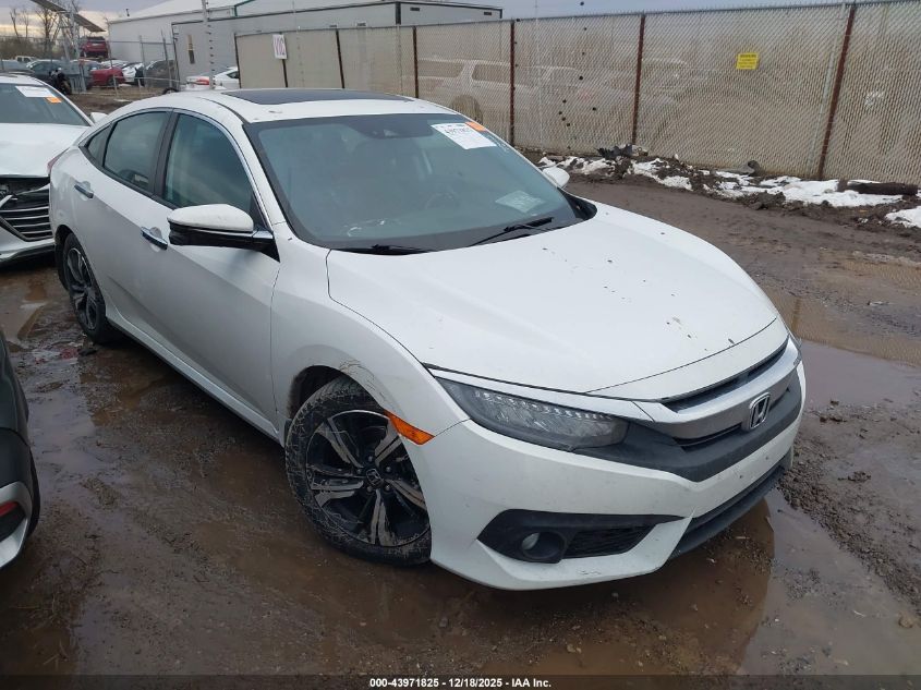 2017 Honda Civic Touring VIN: 19XFC1F9XHE032339 Lot: 43971825