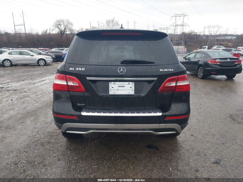 2012 Mercedes-Benz Ml 350 Bluetec 4Matic VIN: 4JGDA2EB6CA015455 Lot: 43971844