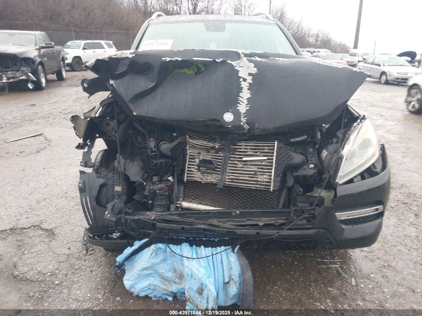 2012 Mercedes-Benz Ml 350 Bluetec 4Matic VIN: 4JGDA2EB6CA015455 Lot: 43971844