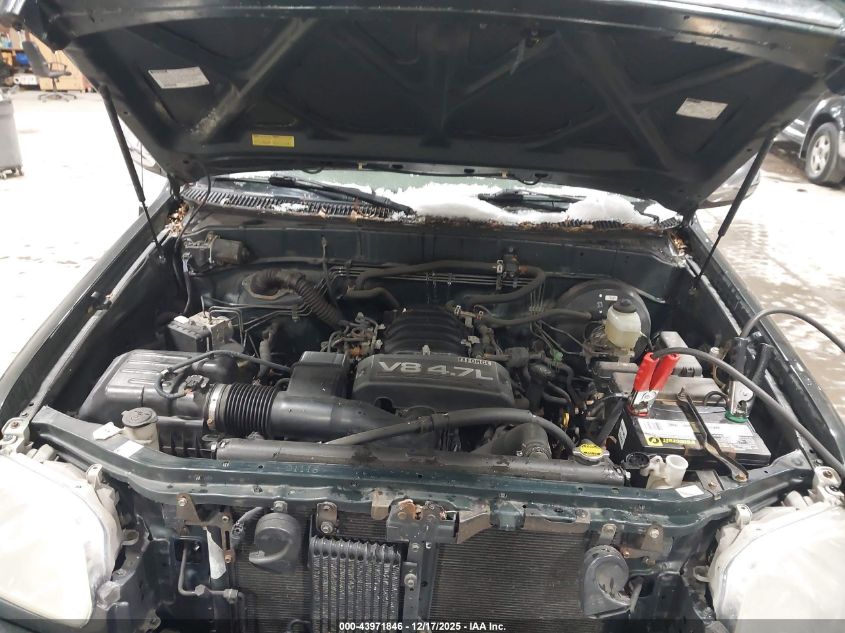 2005 Toyota Tundra Sr5 V8 VIN: 5TBDT44125S487962 Lot: 43971846