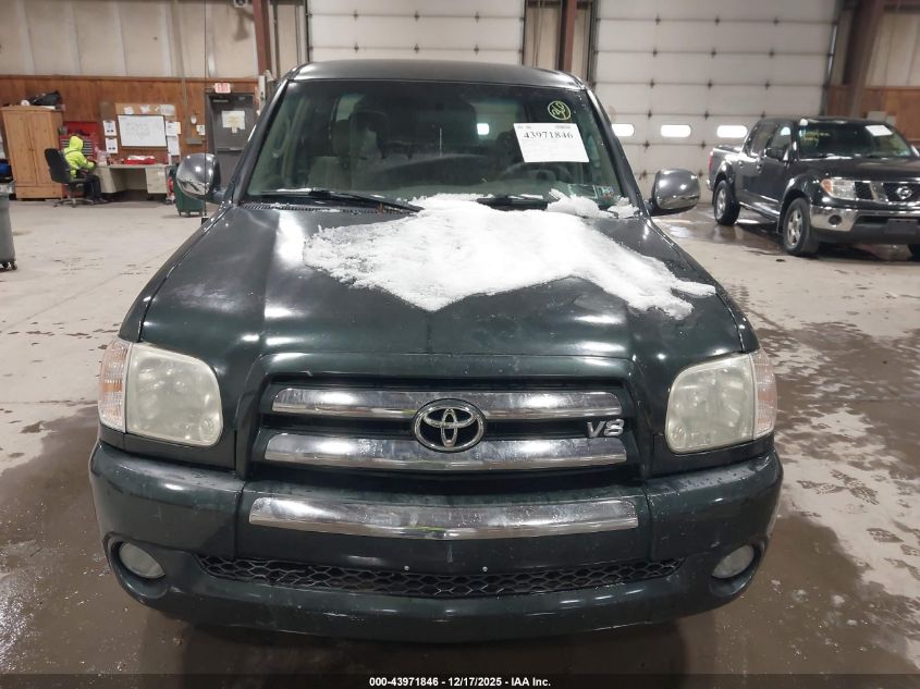 2005 Toyota Tundra Sr5 V8 VIN: 5TBDT44125S487962 Lot: 43971846