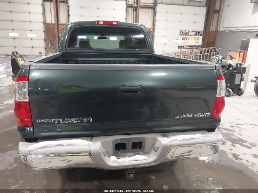 2005 Toyota Tundra Sr5 V8 VIN: 5TBDT44125S487962 Lot: 43971846