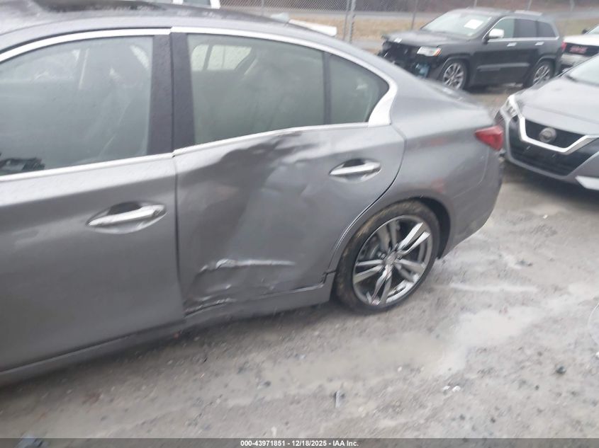 2019 Infiniti Q50 3.0T Signature Edition VIN: JN1EV7AR9KM591585 Lot: 43971851