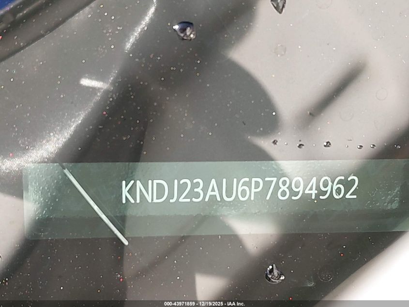 2023 Kia Soul Lx VIN: KNDJ23AU6P7894962 Lot: 43971859