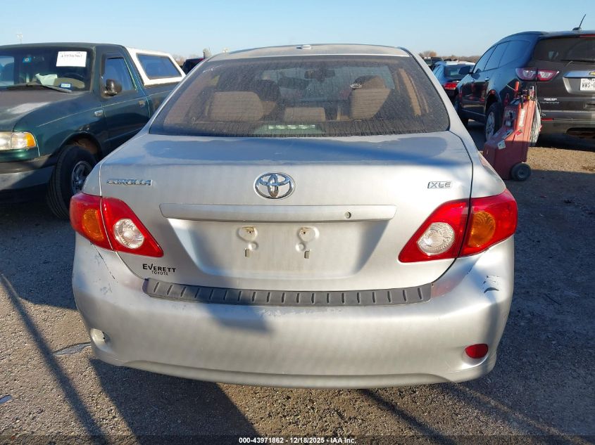 2009 Toyota Corolla Xle VIN: 1NXBU40E79Z097974 Lot: 43971862