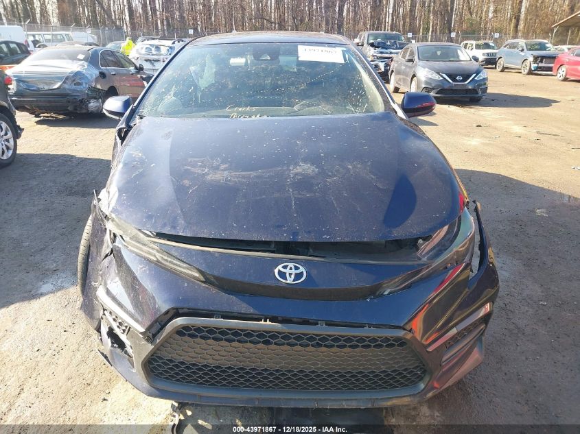 2020 Toyota Corolla Se VIN: JTDP4RCE0LJ003638 Lot: 43971867