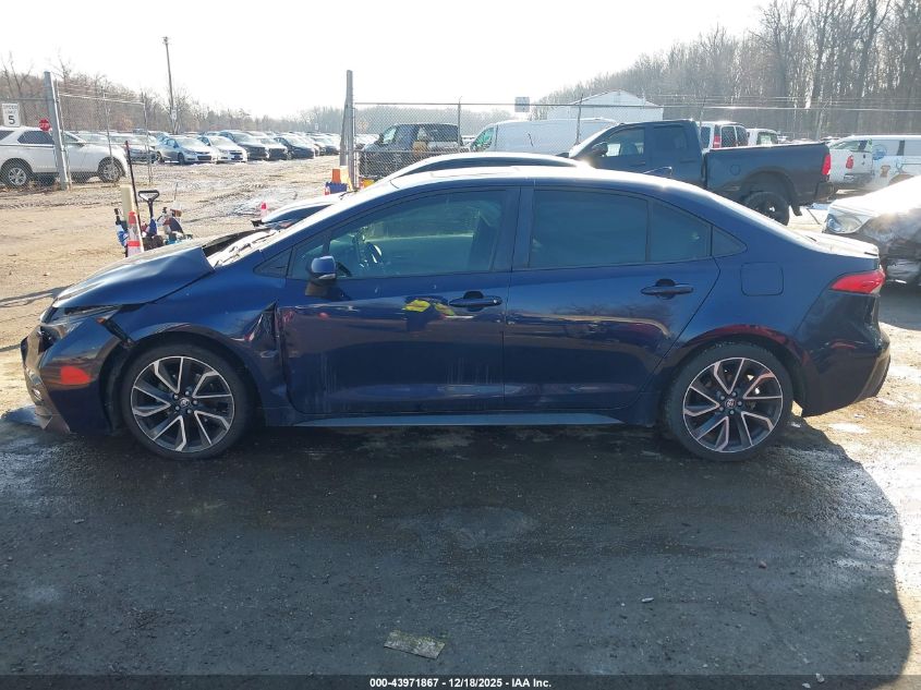 2020 Toyota Corolla Se VIN: JTDP4RCE0LJ003638 Lot: 43971867