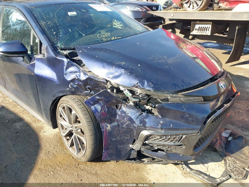 2020 Toyota Corolla Se VIN: JTDP4RCE0LJ003638 Lot: 43971867