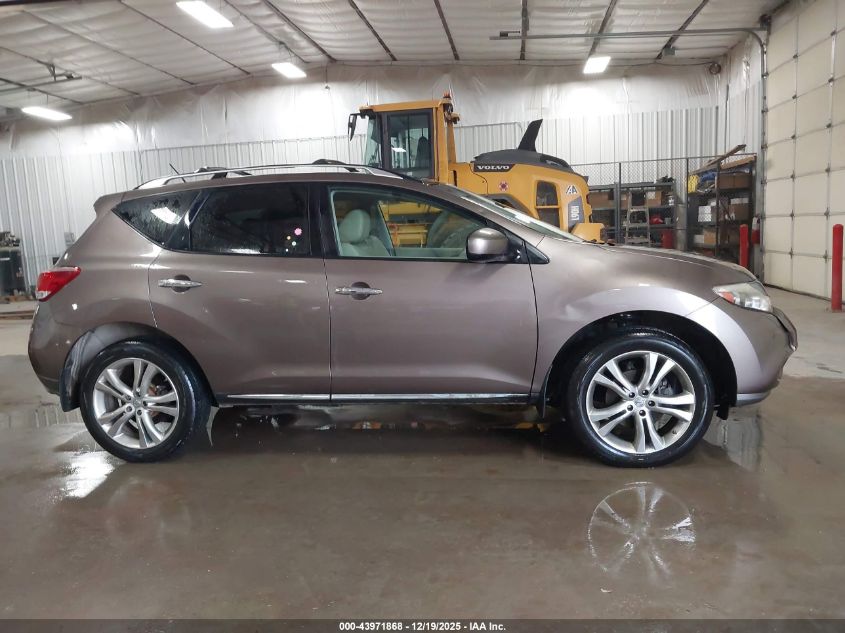 2011 Nissan Murano Le VIN: JN8AZ1MW9BW176595 Lot: 43971868