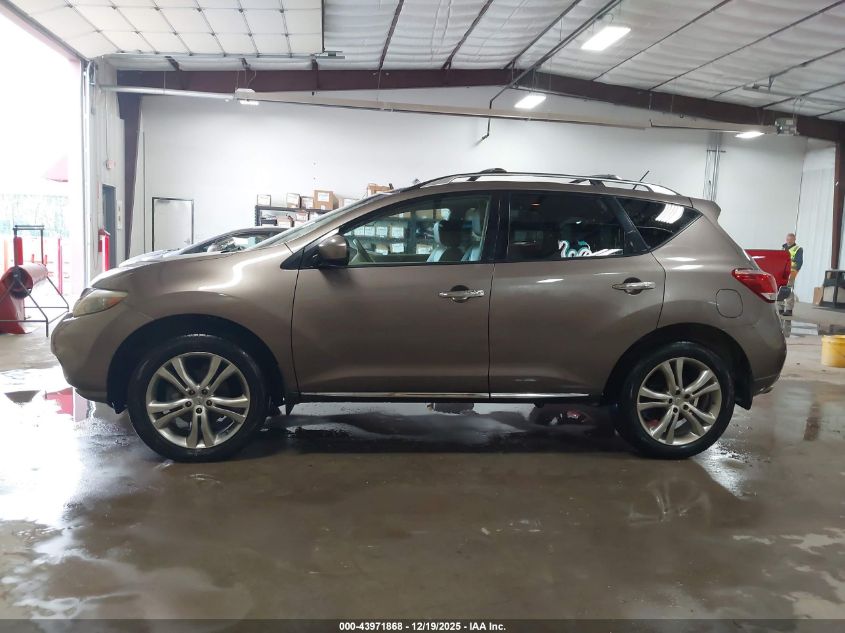 2011 Nissan Murano Le VIN: JN8AZ1MW9BW176595 Lot: 43971868