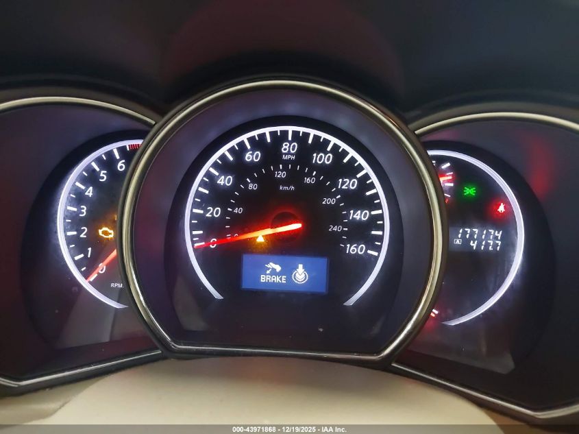 2011 Nissan Murano Le VIN: JN8AZ1MW9BW176595 Lot: 43971868