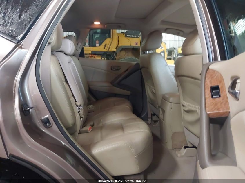 2011 Nissan Murano Le VIN: JN8AZ1MW9BW176595 Lot: 43971868