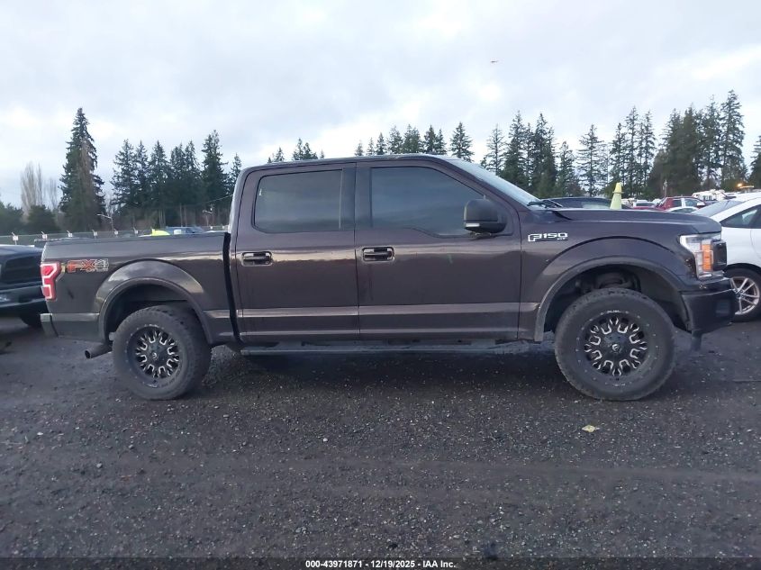 2018 Ford F-150 Xlt VIN: 1FTEW1E51JKE31791 Lot: 43971871