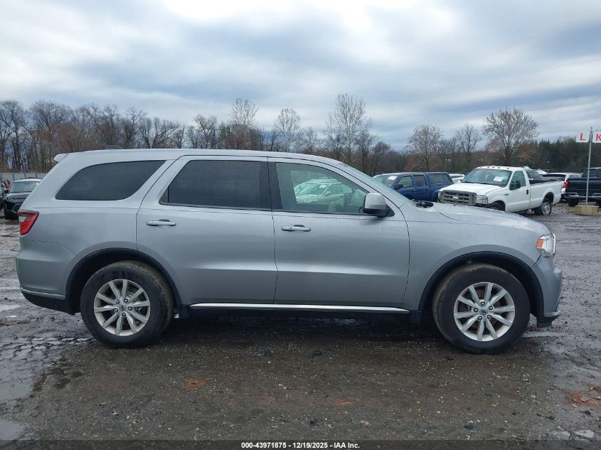 2020 Dodge Durango Sxt Rwd VIN: 1C4RDHAG3LC170930 Lot: 43971875