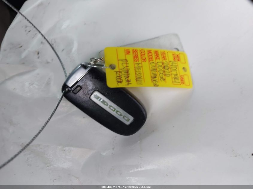 2020 Dodge Durango Sxt Rwd VIN: 1C4RDHAG3LC170930 Lot: 43971875